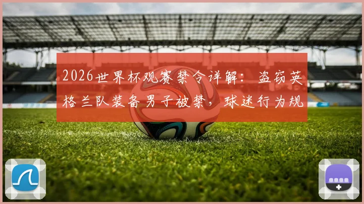 2026世界杯观赛禁令详解：盗窃英格兰队装备男子被禁，球迷行为规范与处罚案例警示
